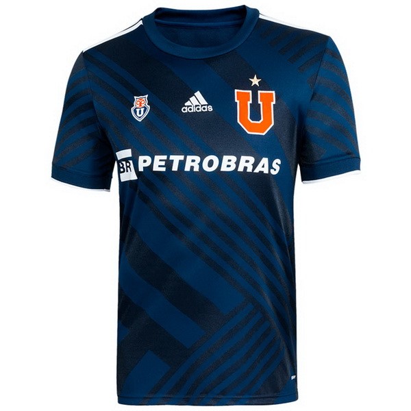 Heimtrikot Thailand Universidad Chile 2021-2022 Blau Günstige Fußballtrikots